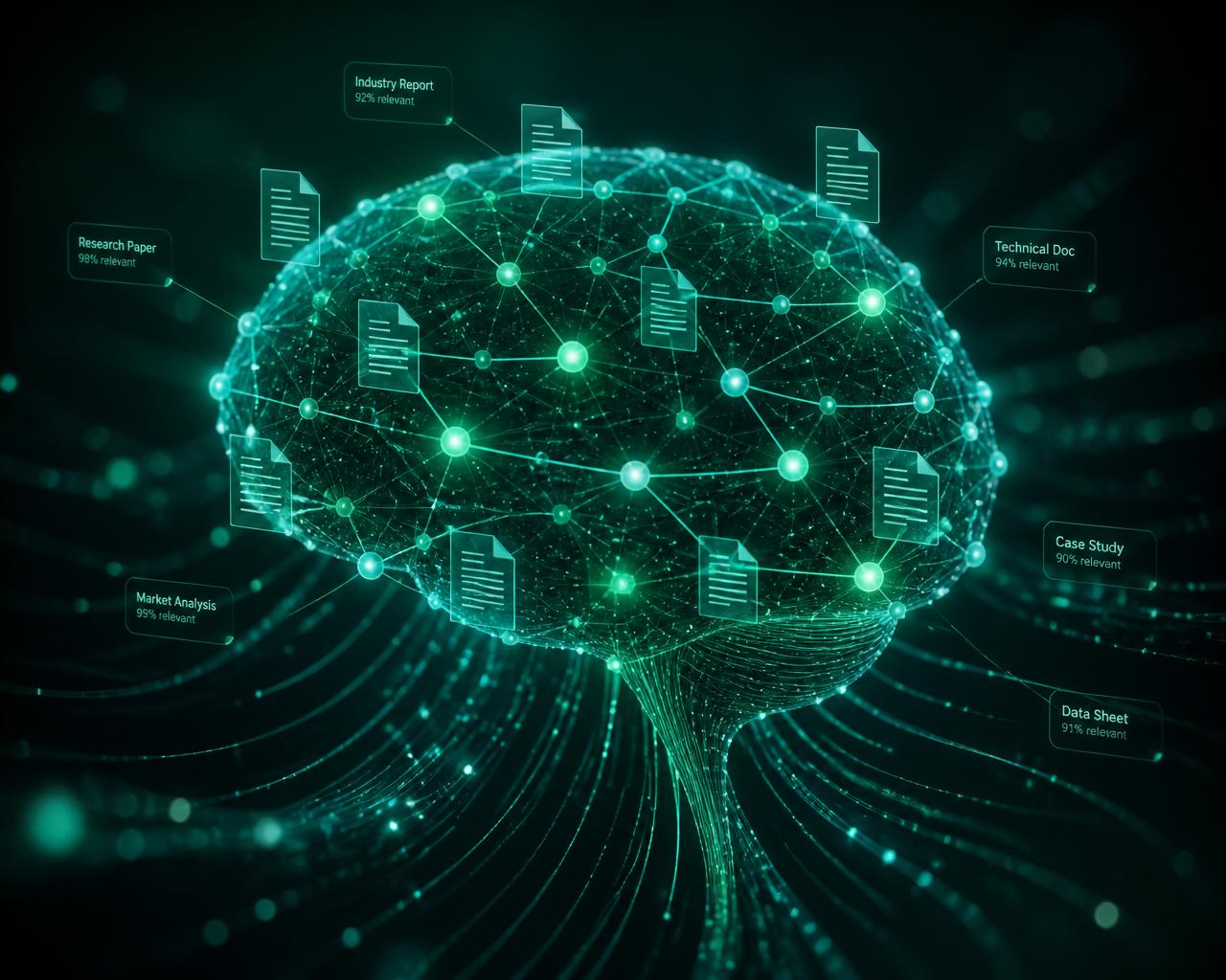 Neuralya visualizza la tua conoscenza come una rete neurale di documenti